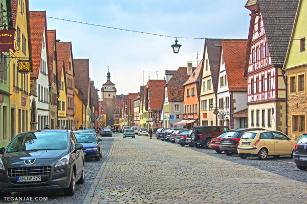 Rothenburg ob der Tauber in Germany