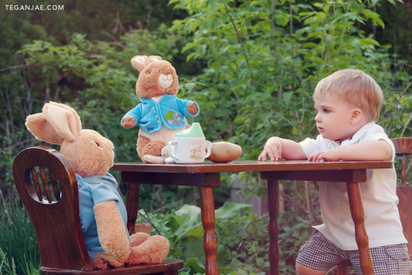 Peter Rabbit Party and Story time with Greyson