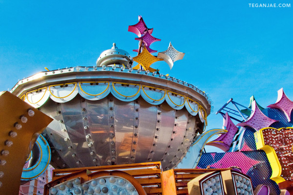 Neon Museum Boneyard in Las Vegas, Nevada by Tegan Jae